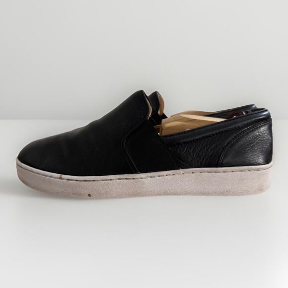 Vionic Women’s 9 M Demetra Slip-0n Leather Lightweight Sneaker Black Orthotic - Picture 5 of 8